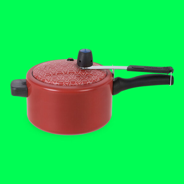 Panela de pressão antiaderente 4,5 litros Pressionella vermelha Ramos
